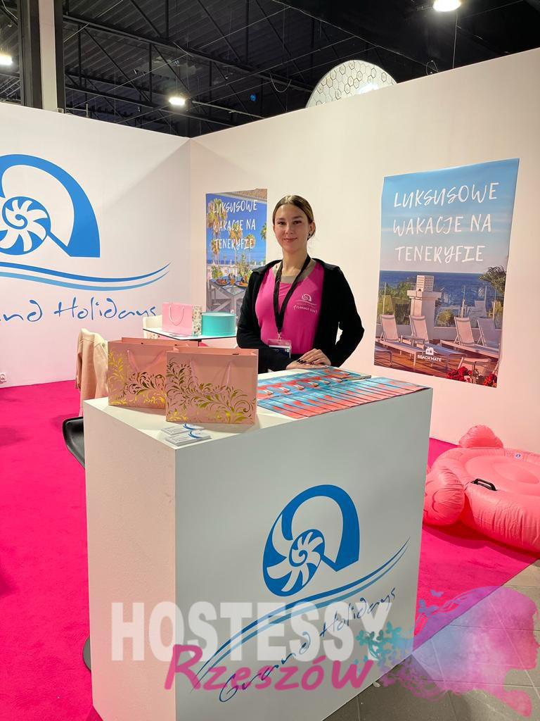 Hostessa Stoisko Targi Specjał